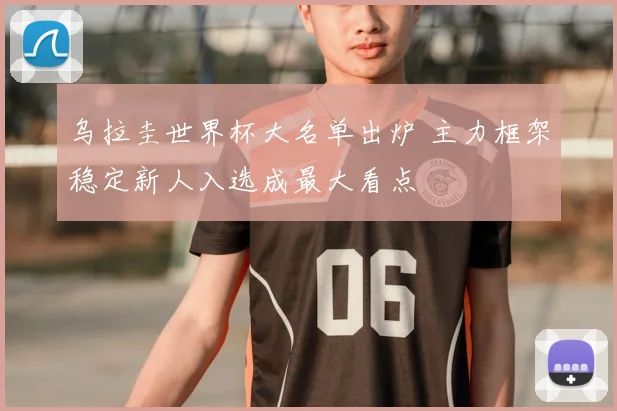 乌拉圭世界杯大名单出炉 主力框架稳定新人入选成最大看点